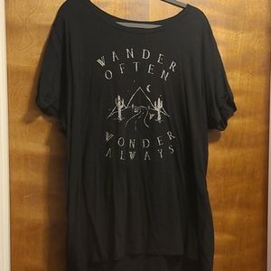 Wanderlust graphic Tshirt